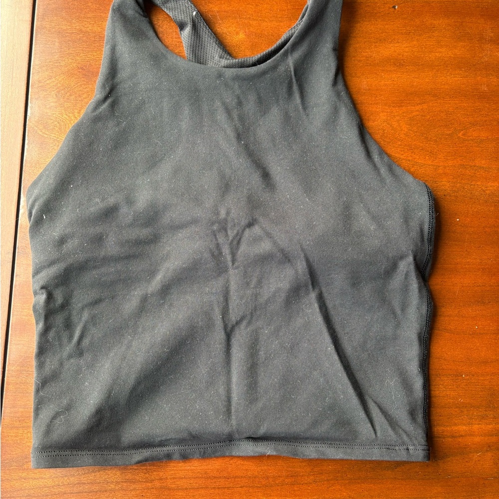 Athleta Black Crop Top